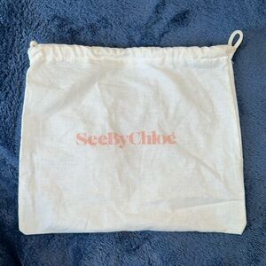 See by chloe dust bag Size 11.5” x 10”